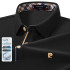 Pierre Cardin Men's Black Cotton-Blend Classic Polo P73113026A99